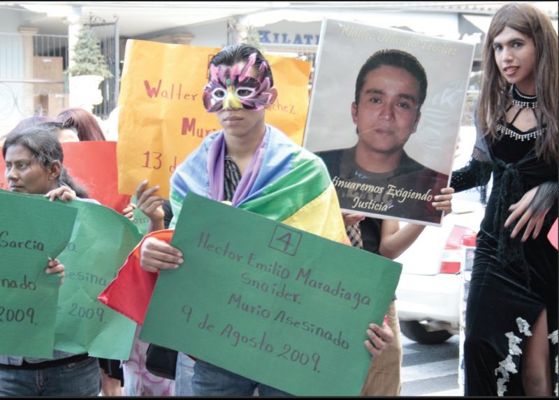 Demonstration in Tegucigalpa