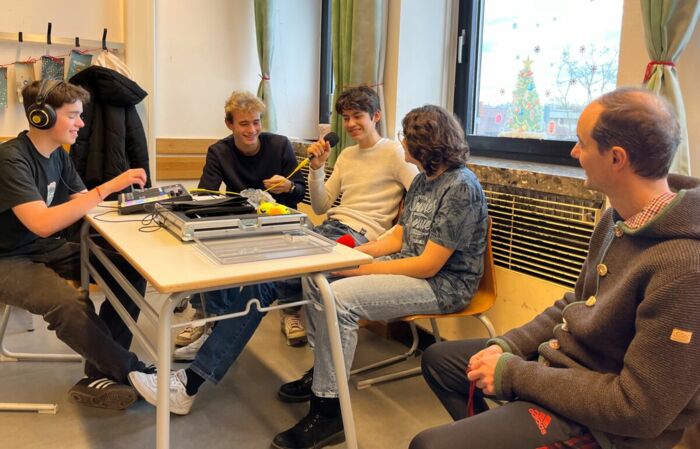 Radioworkshop mit Schüler*innen des Michaeli-Gymnasiums München