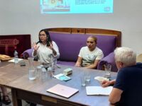 Veronica Guerra und Sonia Urrutia Berichten über den demokratischen Widerstand in El Salvador